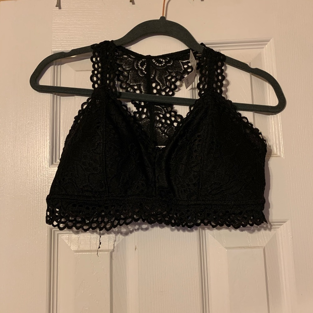 Black bralette
